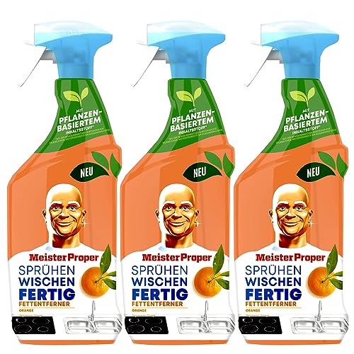 3er Pack Meister Proper Küchenspray sprühen wischen fertig 800ml