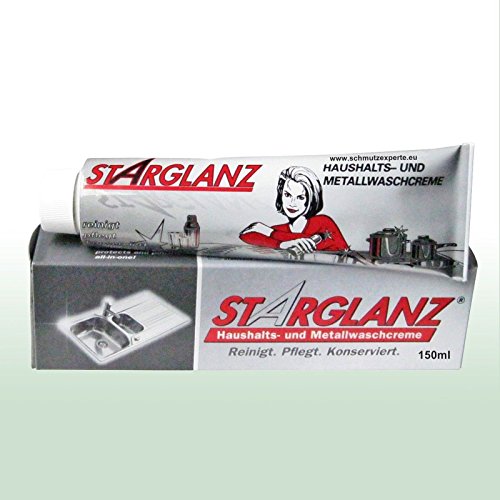 STARGLANZ Oberflächenpolitur "STARGLANZ" - Metallwaschcreme 12x150ml Tube