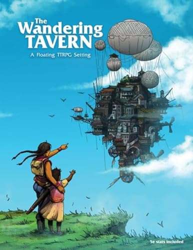 The Wandering Tavern: A Studio Ghibli-inspired floating TTRPG Setting (System Agnostic and 5e compatible)
