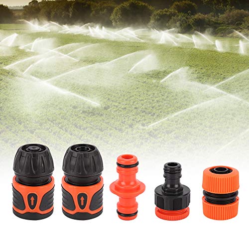 5pcs Gartenschlauch Schnellanschluss A für Anstrengungen Wate | & Benutzerfreundliches Gartenbauzubehör /2 Zoll