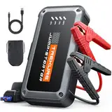TREKURE 3000A Starthilfe Powerbank für Pkw (Bis Zu 9,0L Benzin Oder 8,5L Diesel) Kompakt Auto Starthilfe Powerbank mit LED Taschenlampe