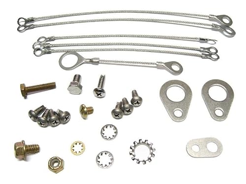 FASWORX Elektrisches Erdungskreis-Set für Motor, kompatibel mit Mercury MerCruiser Alpha Bravo 99940A2