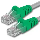 1aTTack CAT5 CAT 5e Netzwerk-Kabel Patch-Kabel 2x RJ45 Stecker CROSSOVER CAT 5 UTP CROSS - 5m 5 Meter