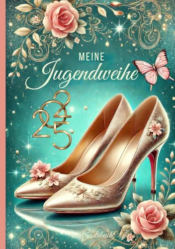 Gästebuch Meine Jugendweihe-Mein Erinnerungsbuch: Geschenkbuch für Glückwünsche, Sprüche und persönlichen Botschaften für einen besonderen Tag mit ... bleibende Erinnerungen zur Jugendweihefeier