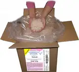 SIVASH-Badesalz - mildes Meersalz aus rosa Sole, unraffiniert, naturbelassen, 10kg Karton (20 Bäder). Rosa Sole-Farbe dank Beta-Carotin aus Mikroalge Dunaliella Salina. Schönes Badevergnügen auch bei Neurodermitis, Psoriasis, Rheuma