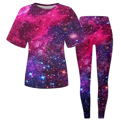 Galaxy Kostüm Damen, Weltall Kostüm Damen, Pailletten Hose Damen Lang, Leggings Damen Glitzer, Galaxy Kostüm Damen, Pailletten Pullover Damen, Glitzer Tshirt Damen, Pailletten Oberteil Damen,