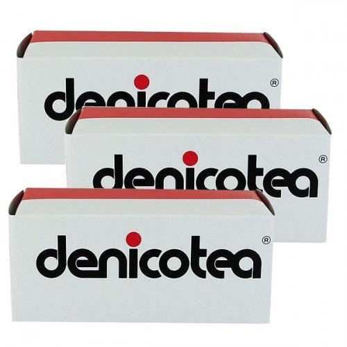 Denicotea Standardfilter 3 x 50 Stück, Rot, 9mm