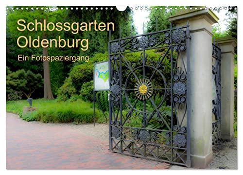 Schlossgarten Oldenburg. Ein Fotospaziergang (Wandkalender 2026 DIN A3 quer), CALVENDO Monatskalender