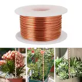EAEVKPI Electroculture Gardening Kupferdraht Reiner - 20m 99,9% Kupferdraht für Elektrokultur Gartenarbeit, 16 Gauge blanker Kupferdraht Copper Wire für Garten, Pflanzen und Gemüseanbau