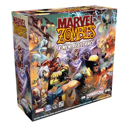 CMON, Marvel Zombies: X-Men Resistance – Ein Zombicide-Spiel, Kennerspiel, Dungeon Crawler, 1-6 Spieler, Ab 14+ Jahren, 60 Minuten, Deutsch