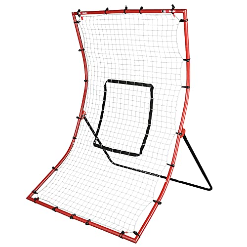 Franklin Sports Pitch Back Baseball Rebounder - Pitch Return Trainer und Rebound Net - Alle Winkel für Grounders und Pop Flies - 68 x 44 Zoll