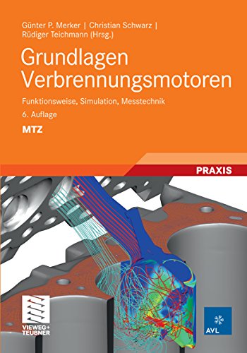 Grundlagen Verbrennungsmotoren: Funktionsweise, Simulation, Messtechnik (ATZ/MTZ-Fachbuch)