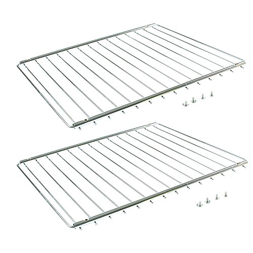 First4Spares Universal verstellbar ausziehbar Ofen Regal/Herd/Kühlschrank Rack, 352–566 mm, 2 Stück