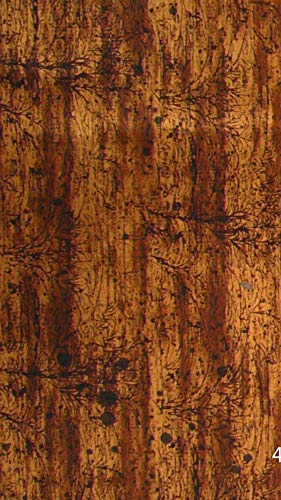 Wachsverzierfolien Holzmaser Anzahl 1 Stück, Größe 155 x 90 mm, Farbe kupfer/braun