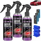 Turbo Shine Nexa, Nexa Turbo Shine 3 In 1 High Protection Quick Coating, Car Rust Removal Waterless Cleaning, For Metal, Tools, Cars (3)