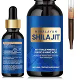 Himalaya Shilajit Drops, Reines Shilajit Unterstützt das Immunsystem, Hochwertige Formulierung Antioxidative Kraft und Für Energie und Wohlbefinden