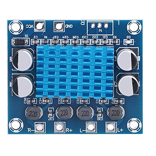 Digitale Stereo-Verstärkerplatine, Amp 30 W 30 W Audio-Verstärkerplatine DC 8–26 V 3 A Leistungsverstärkermodul Für Computer Und Andere Elektronische Geräte