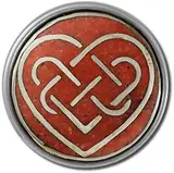 NOOSA-Amsterdam ORIGINAL Chunk CELTIC LOVE KNOT rot