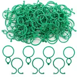 Tarocat Pflanzen Klammern Befestigung, 200 Stück Gartenpflanze Clips, Kunststoff Kletterpflanzen Clips, Plant Clips Rankhilfen, Pflanzenclips zur Unterstützung für Pflanzen Sicherung