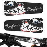 Handle Grip Film – Handgriffschutz | Rennrad-Hülle, wasserdicht, PVC, Haifisch-Kreonband, kratzfeste Fahrradhandle, Wickelfolie, Zubehör