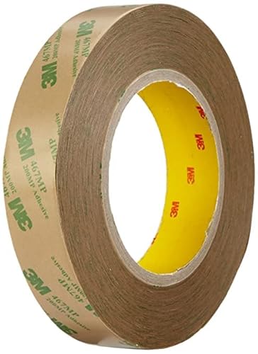 3M 467MP, doppelseitiges Transferklebeband, transparent, Abmessung:19mm x 55m
