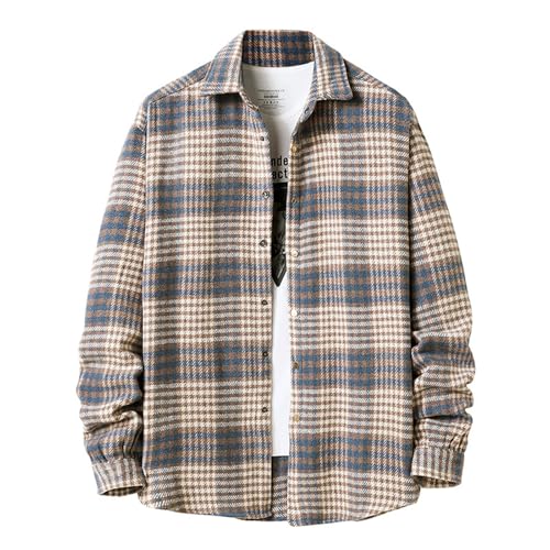 SRZYMJ Winterjacke Herren Lang Dicker Übergangsmantel Wintermantel Parka Übergangsjacke Freizeitjacke Leicht Outdoorjacke Leicht Funktionsjacke Softshelljacke Sweatjacke Steppjacke Fleecejacke