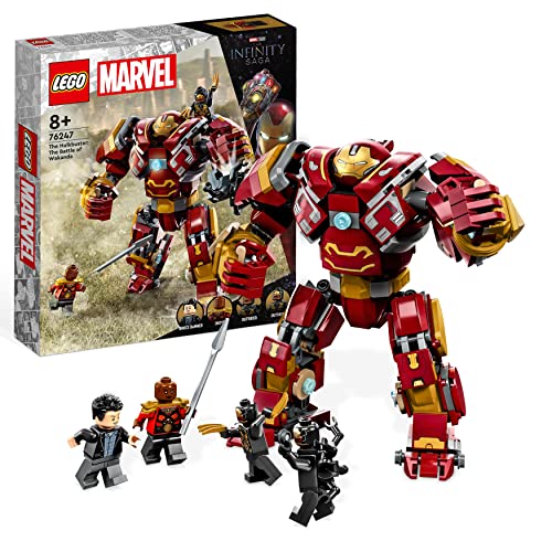 LEGO Marvel Hulkbuster: Der Kampf von Wakanda, Avengers Infinty War Spielzeug mit Bruce Banner Minifigur, Action-Figur für Kinder ab 8 Jahren 76247