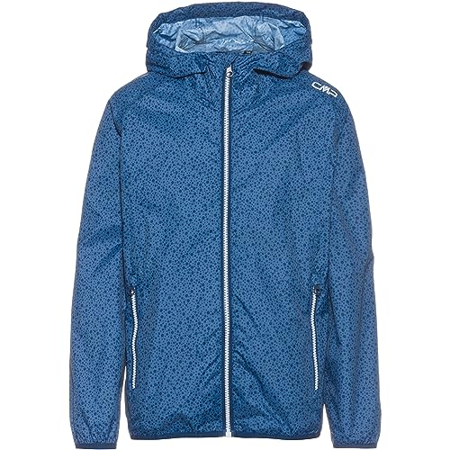 CMP ERROR:#N/A Kinder-regenjacke Mit Fester Kapuze Jacke Aus Reißfestem Polyamid, Blau, 152 EU