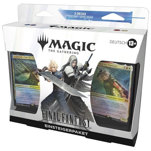 Magic: The Gathering – FINAL FANTASY Einsteigerpaket – Lerne Magic mit 2 spielfertigen Decks (Deutsche Version)