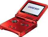 Game Boy Advance SP - Konsole, Flame Red