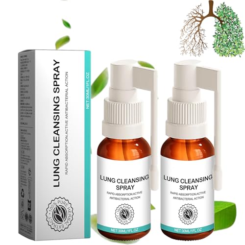 Qartel Lungenreinigungsspray, Lungenreinigungsspray Qartel, Qartel Lungenspray, Königskerzen-Lungenreinigungsspray, Kräuter-Lungenreinigungsspray (2PCS)