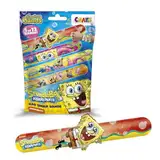 Slap Snap Bands Armbänder SpongeBoB - Schnapparmband Kinder mit SpongeBob Schammkopf-Motiv, Klatscharmband Kinder