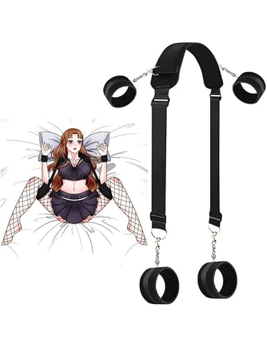 WreGmgg GüRtel FüR Training Schwarz, Armband Und Beine Schutz, Regulierbares Fitnessstudio Yoga Kit - H19