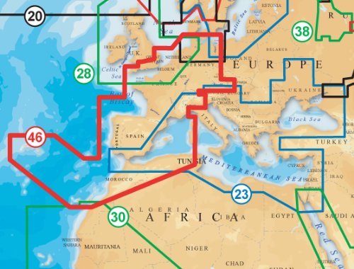 NAVIONICS Gold Seekartenmodul 46XG auf SD