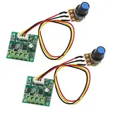 Motor Drehzahlregler PWM Motordrehzahlregler 2Stk Niederspannungs-DC 1,8 V bis 15 V 2A gleichstrommotor Schalter Controller Regler-Steuermodul