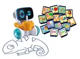 Vtech Codi, der clevere Mal-Roboter – Interaktiver Freund, der Sich von allein bewegt und mit dem Stift in Seiner Hand zeichnet – Für Kinder von 4-8 Jahren