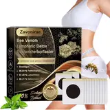 Bienengift Lymphdrainage Schlankheitspflaster, Bienengift Pflaster Zum Abnehmen, Abnehmpatch Abnehmpflaster mit Bienengift, Bienengift Patch, Lymphatic Drainage Slimming Patch, Schnelles Abnehmen