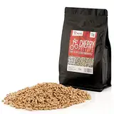 BBQ-Toro Grillpellets Kirsch aus 100% Kirschenholz | 1 kg | Kirschpellets für Grill, Smoker, Pellet-Pizzaofen und Heizungsanlagen | Grillpellets Smoker, Holzpellets Smoker, Pellets zum Heizen