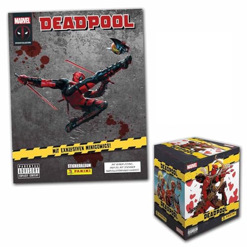 Panini Deadpool Sticker & Cards 2024 (Box-Bundle)