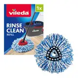 Vileda RinseClean Wischmoppkopf, Nachfüller für den Vileda RinseClean, authentischer Vileda Moppkopf, passt Nicht auf andere Vileda Spin-Mopps, Mikrofaser-Moppkopf