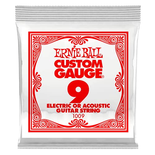 Ernie Ball Plain Steel Singles (.008-.024).009