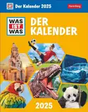 WAS IST WAS Der Kalender Tagesabreißkalender 2025 - Kinderkalender: Kinderkalender zur beliebten Buchreihe. Tageskalender zum Abreißen - täglich Neues lernen mit dem Tischkalender 2025.