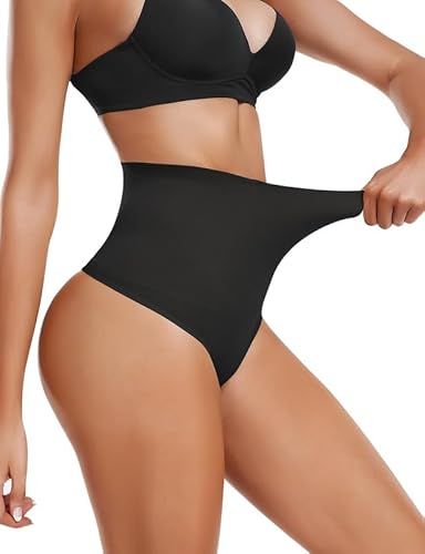 Yeblues Unterhose Damen Bauchweg Shapewear,Bauch Weg Unterhosen Damen Shape Unterwäsche,Miederslips String Tanga Slip Hose Hosen Stark Formende Body Shaper