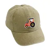 Baseball Cap Jungen Kinder Basecap Mädchen Cartoon Traktor Caps Sonnenhut Kids Mütze Snapback Cap Verstellbare Kappe Hut Sport Mütze für Reisen Sonnenhut UV Schutz Kinder Schirmmütze 2-5 Jahre