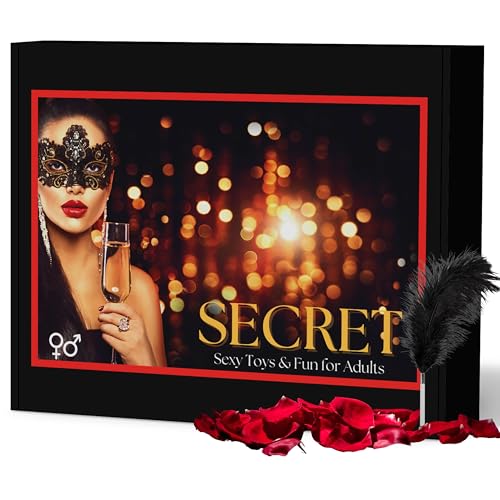 Liebesbox für Paare Sex Fun Box Knisterkiste Hot Sexspielzeug Sex für Erwachsene Erotisches Verwöhnset Sexy Geschenkbox Erotisch für Paare Erotiek Secret Zubehör Liebesspielzeug