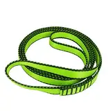 FOSER 18mm Nylon Kletterschlinge Runner, 23KN Nylon Seil, zum Klettern, Bergsteigen, Wandern, Downhill, Notfallausrüstung (Green(1pcs), 120cm/48in)