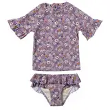 Salted Stories SASS24-816SBQ Schwimmshirt + Badehose 2er Set mit UV-Schutz (UPF 50+) - Fleurs/Suzanne (Gr. 86/92)