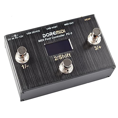 MIDI Foot Controller (FC-3) MIDI Controller entwickelt, der für Fußsteuerung verwendet werden kann