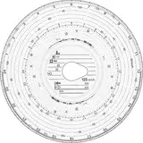 RNKVERLAG 3100 - Original HAUG Diagrammscheiben 125 100 (125 km/h Kombi), 1 Packung à 100 Stück