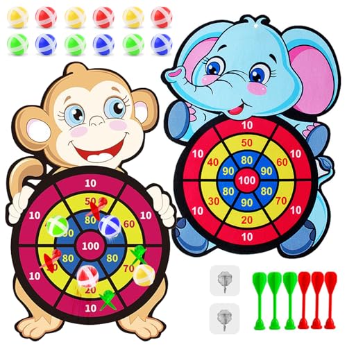 22 Pcs Dartscheibe für Kinder, Dartscheibe Kinder Spielzeug, Dartbrett Spielzeug, für Jungs und Mädchen ab 3 Jahren, dartspielzeug für den Außen und Innenbereich